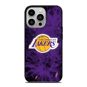 LOS ANGELES LAKERS BASKETBALL NBA FIRE iPhone 14 Pro Case Cover