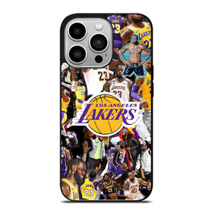 LOS ANGELES LAKERS LEBRON JAMES NBA BASKETBALL iPhone 14 Pro Case Cover