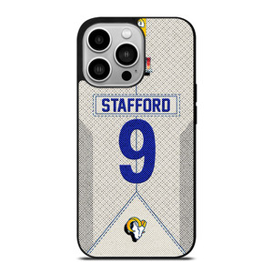 MATTHEW STAFFORD LOS ANGELES RAMS NFL SUPER BOWL LVI iPhone 14 Pro Case Cover
