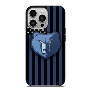 MEMPHIS GRIZZLIES NBA USA FLAG iPhone 14 Pro Case Cover