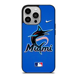 MIAMI MARLINS MLB BASEBALL NIKE iPhone 14 Pro Case Cover