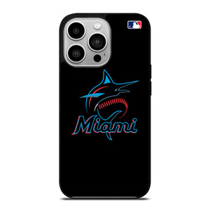 MIAMI MARLINS MLB LOGO iPhone 14 Pro Case Cover