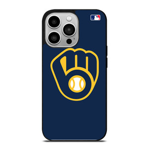 MILWAUKEE BREWERS MLB LOGO iPhone 14 Pro Case Cover MILWAUKEE BREWERS MLB LOGO iPhone 14 Pro Case Cover