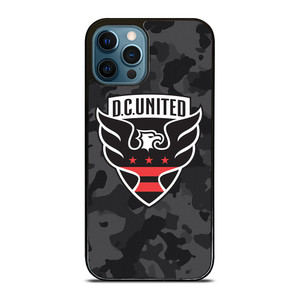 DC UNITED MLS BLACK CAMO iPhone 12 Pro Max Case Cover
