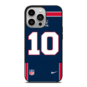 NEW ENGLAND PATROTS MAC JONES 10 NFL NIKE iPhone 14 Pro Case Cover NEW ENGLAND PATROTS MAC JONES 10 NFL NIKE iPhone 14 Pro Case Cover