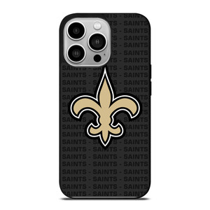 NEW ORLEANS SAINTS FOOTBALL TEXT iPhone 14 Pro Case Cover
