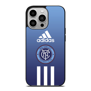NEW YORK CITY FC ADIDAS STRIPES iPhone 14 Pro Case Cover
