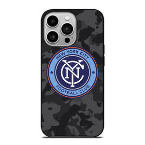 NEW YORK CITY FC MLS BLACK CAMO iPhone 14 Pro Case Cover NEW YORK CITY FC MLS BLACK CAMO iPhone 14 Pro Case Cover