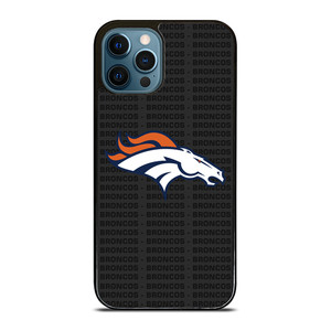 DENVER BRONCOS FOOTBALL TEXT iPhone 12 Pro Max Case Cover