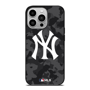 NEW YORK YANKEES BASEBALL BLACK CAMO iPhone 14 Pro Case Cover