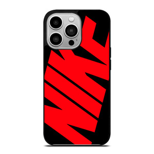 NIKE RED LOGO iPhone 14 Pro Case Cover