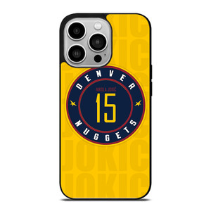 NIKOLA JOKIC DENVER NUGGETS LOGO iPhone 14 Pro Case Cover