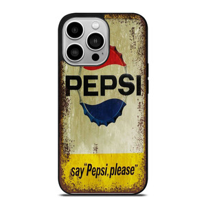 PEPSI COLA iPhone 14 Pro Case Cover