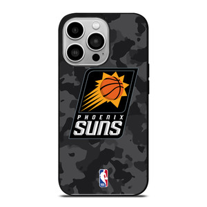 PHOENIX SUNS BLACK CAMO iPhone 14 Pro Case Cover PHOENIX SUNS BLACK CAMO iPhone 14 Pro Case Cover