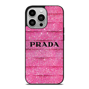 PRADA PINK DIAMOND iPhone 14 Pro Case Cover