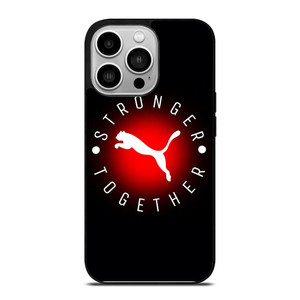 PUMA STRONGER TOGETHER iPhone 14 Pro Case Cover PUMA STRONGER TOGETHER iPhone 14 Pro Case Cover