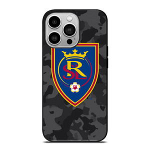 REAL SALT LAKE MLS BLACK CAMO iPhone 14 Pro Case Cover REAL SALT LAKE MLS BLACK CAMO iPhone 14 Pro Case Cover