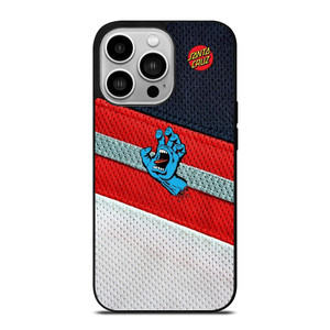 SANTA CRUZ SCREAMING HAND SKATEBOARD iPhone 14 Pro Case Cover