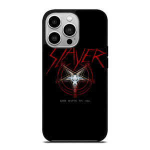 SLAYER ROCK BAND GOD HATES US ALL iPhone 14 Pro Case Cover SLAYER ROCK BAND GOD HATES US ALL iPhone 14 Pro Case Cover