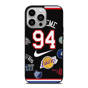 SUPREME NIKE NBA BASKETBALL iPhone 14 Pro Case Cover
