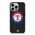 TEXAS RANGERS BASEBALL BLACK iPhone 14 Pro Case Cover