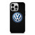 VW VOLKSWAGEN CARBON FIBER iPhone 14 Pro Case Cover
