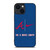 ATLANTA BRAVES NIKE MLB BASEBALL iPhone 14 Plus Case Cover