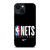 BROOKLYN NETS NBA BASKETBALL LOGO iPhone 14 Plus Case Cover