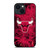 CHICAGO BULLS BASKETBALL NBA FIRE iPhone 14 Plus Case Cover