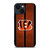 CINCINNATI BENGALS NFL METAL STRIPE iPhone 14 Plus Case Cover