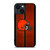 CLEVELAND BROWNS NFL METAL STRIPE iPhone 14 Plus Case Cover