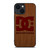 DC SHOES SKATEBOARD WOODEN LOGO iPhone 14 Plus Case Cover