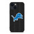 DETROIT LIONS FOOTBALL TEXT iPhone 14 Plus Case Cover