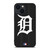 DETROIT TIGERS BASEBALL BLACK iPhone 14 Plus Case Cover