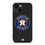HOUSTON ASTROS BASEBALL BLACK iPhone 14 Plus Case Cover
