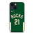 JRUE HOLIDAY MILWAUKEE BUCKS NIKE NBA 2021-22 iPhone 14 Plus Case Cover