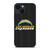 LOS ANGELES CHARGERS FOOTBALL TEXT iPhone 14 Plus Case Cover