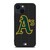 OAKLAND ATHLETICS BASEBALL BLACK iPhone 14 Plus Case Cover