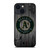 OAKLAND ATHLETICS BASEBALL MLB WOOD LOGO iPhone 14 Plus Case Cover