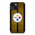 PITTSBURGH STEELERS NFL METAL STRIPE iPhone 14 Plus Case Cover