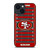 SAN FRANCISCO 49ERS FOOTBALL FIELD iPhone 14 Plus Case Cover
