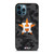 HOUSTON ASTROS BASEBALL BLACK CAMO iPhone 12 Pro Max Case Cover