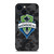 SEATTLE SOUNDERS FC MLS BLACK CAMO iPhone 14 Plus Case Cover