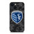 SPORTING KANSAS CITY MLS BLACK CAMO iPhone 14 Plus Case Cover