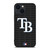 TAMPA BAY RAYS BASEBALL BLACK iPhone 14 Plus Case Cover