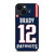 TOM BRADY NEW ENGLAND PATRIOTS NFL JERSEY iPhone 14 Plus Case Cover