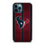 HOUSTON TEXANS NFL METAL STRIPE iPhone 12 Pro Max Case Cover