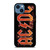 ACDC ROCK BAND RUSTY iPhone 14 Case Cover