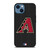 ARIZONA DIAMONDBACKS BASEBALL BLACK iPhone 14 Case Cover