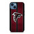 ATLANTA FALCONS NFL METAL STRIPE iPhone 14 Case Cover